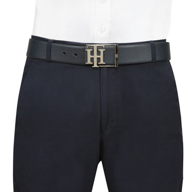 Tommy Hilfiger Farum Men's Reversible Leather Belt Navy