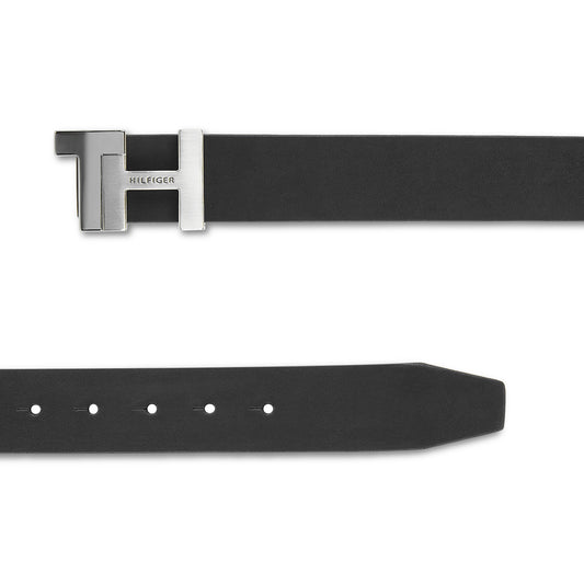 Tommy Hilfiger Skive Men's Reversible Leather Belt black