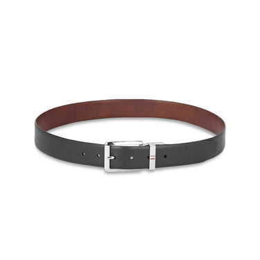 Tommy Hilfiger Grenaa Men's Reversible Leather Belt Black