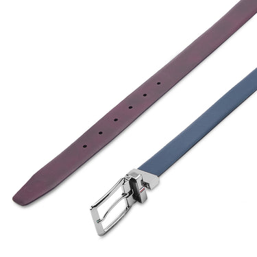 Tommy Hilfiger Grenaa Men's Reversible Leather Belt Navy