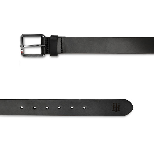 Tommy Hilfiger Ringsted Men's Leather Belt Black
