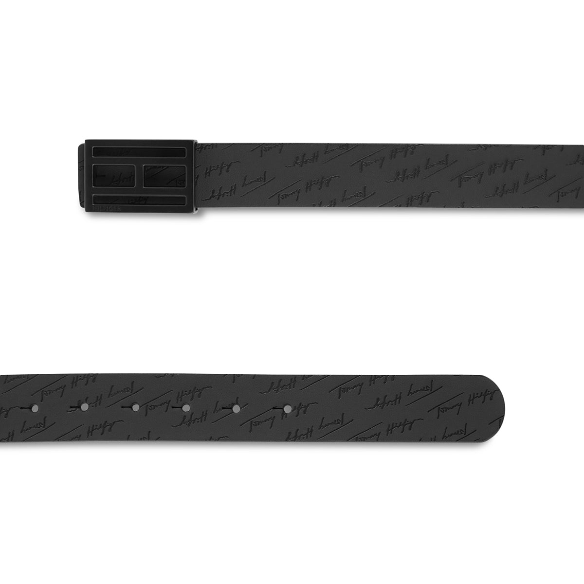 Tommy Hilfiger Ettore Men's Leather Belt Black