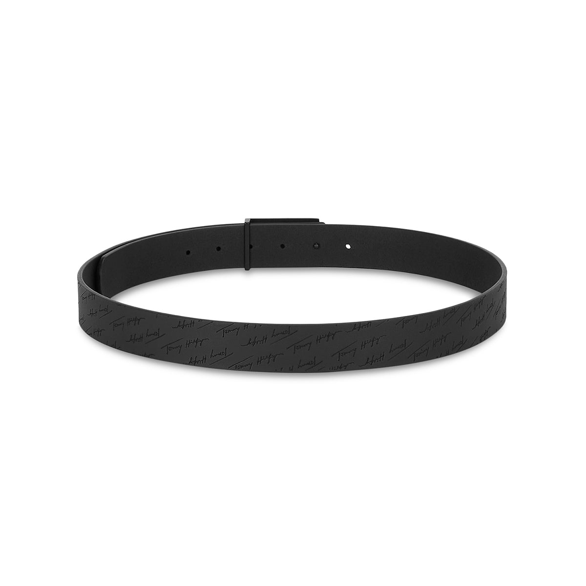 Tommy Hilfiger Ettore Men's Leather Belt Black