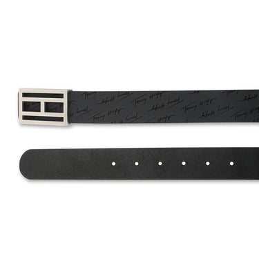 Tommy Hilfiger Ettore Men's Leather Belt Navy