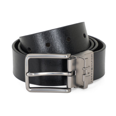 Tommy Hilfiger Merger Men's Reversible Leather Belt Black