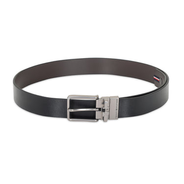 Tommy Hilfiger Merger Men's Reversible Leather Belt Black
