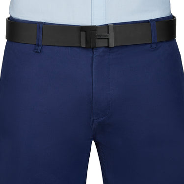 Tommy Hilfiger Brio Men's Reversible Leather Belt Black.