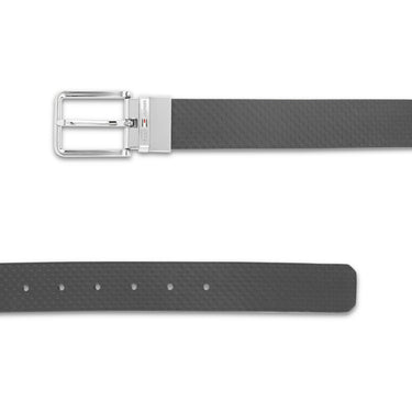 Tommy Hilfiger Amadeo Men's Reversible Leather Belt Black