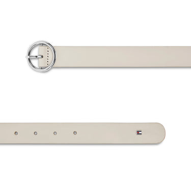 Tommy Hilfiger Venlo Women's Leather Belt Wh