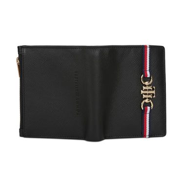 Tommy Hilfiger Kosma Womens Leather Small Wallet Black