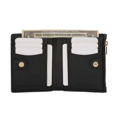 Tommy Hilfiger Kosma Womens Leather Small Wallet Black