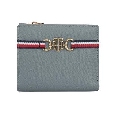 Tommy Hilfiger Kosma Womens Leather Small Wallet Blue