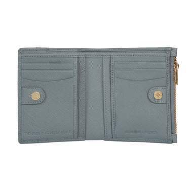 Tommy Hilfiger Kosma Womens Leather Small Wallet Blue