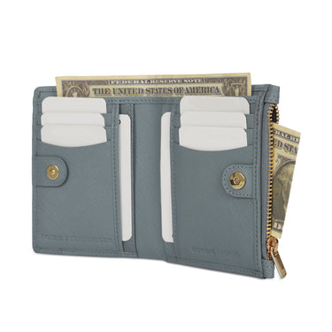 Tommy Hilfiger Kosma Womens Leather Small Wallet Blue