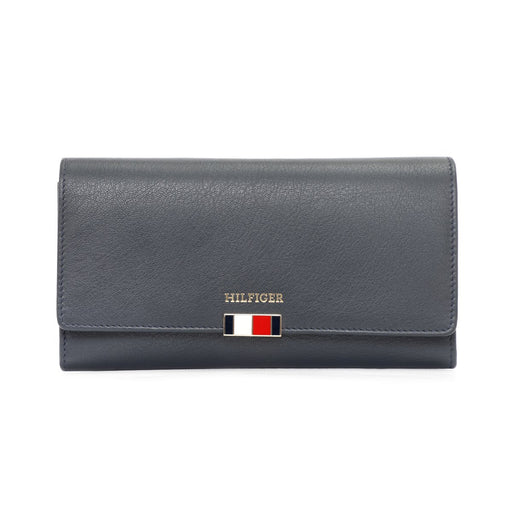 Tommy Hilfiger Teresa Women's Flap Wallet With Sling Navy