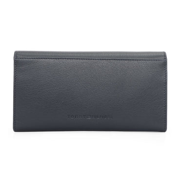 Tommy Hilfiger Teresa Women's Flap Wallet With Sling Navy