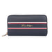 Tommy Hilfiger Greta Womens Leather Small Wallet Navy