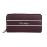Tommy Hilfiger Greta Womens Leather Small Wallet Wine