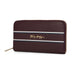 Tommy Hilfiger Greta Womens Leather Small Wallet Wine