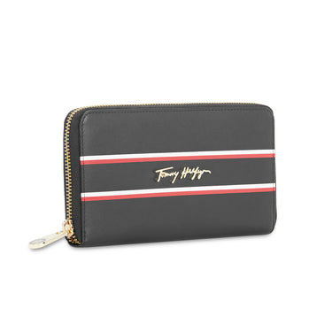 Tommy Hilfiger Greta Womens Leather Small Wallet Black