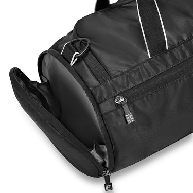 Tommy Hilfiger Declan Unisex Polyester Gym Bag Black