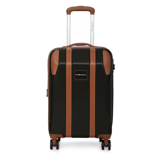 The Vertical Griffin Unisex Hard Luggage Black
