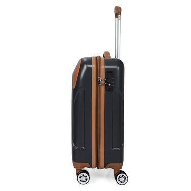 The Vertical Griffin Unisex Hard Luggage Black