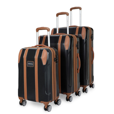 The Vertical Griffin Unisex Hard Luggage Black