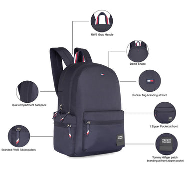 Tommy Hilfiger Cameron Laptop Backpack Navy