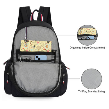 Tommy Hilfiger Cameron Laptop Backpack Black