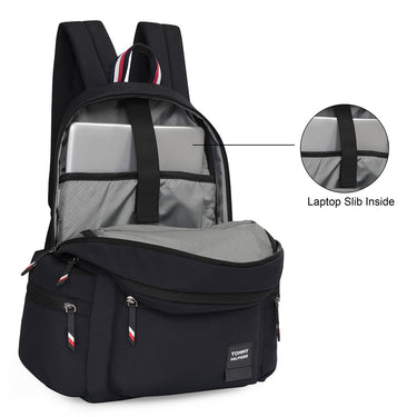 Tommy Hilfiger Cameron Laptop Backpack Black