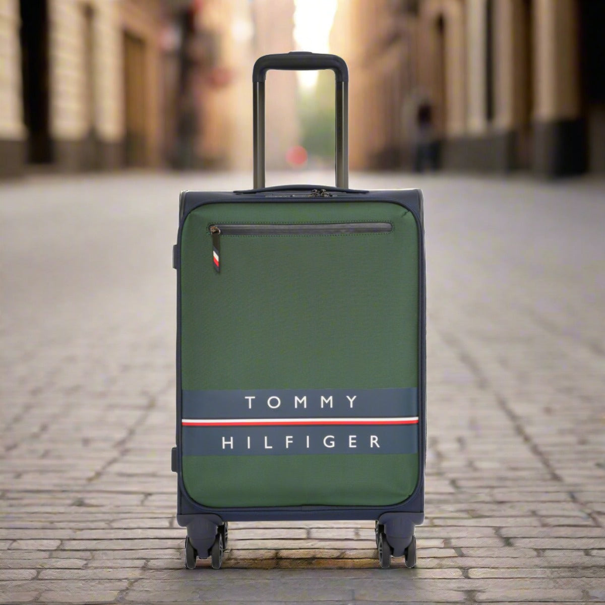 Tommy Hilfiger Lewiston Soft Luggage Green
