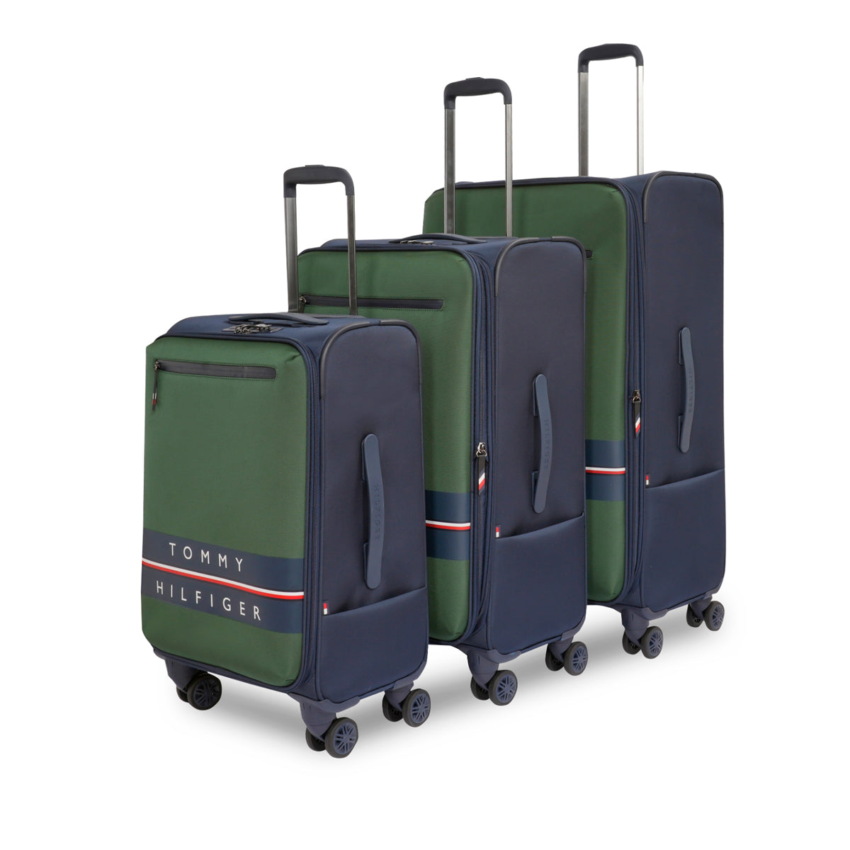 Tommy Hilfiger Lewiston Soft Luggage Green