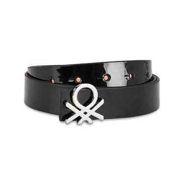 United Colors of Benetton Elanore Women's PU Belt wine black