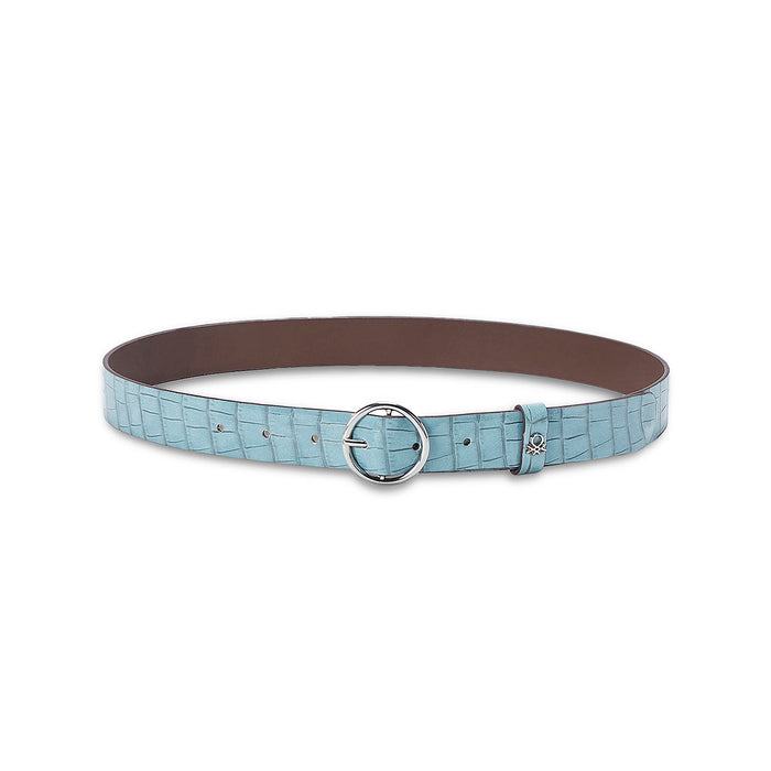 United Colors of Benetton Agatha Women's PU Belt Blue