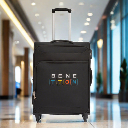 United Colors of Benetton Macau Soft Luggage Black Cabin