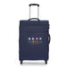 United Colors of Benetton Macau Soft Luggage Navy Mid