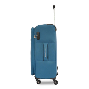 United Colors of Benetton Macau Soft Luggage Teal Blue Min