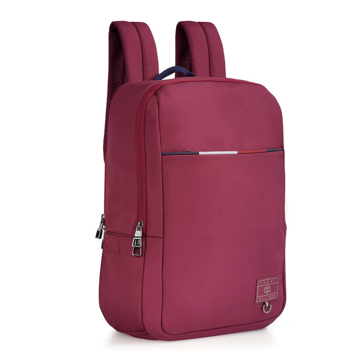 Tommy Hilfiger Prius Laptop Backpack Burgundy