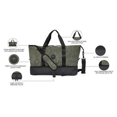 Tommy Hilfiger Xavi Duffle Bag Olive
