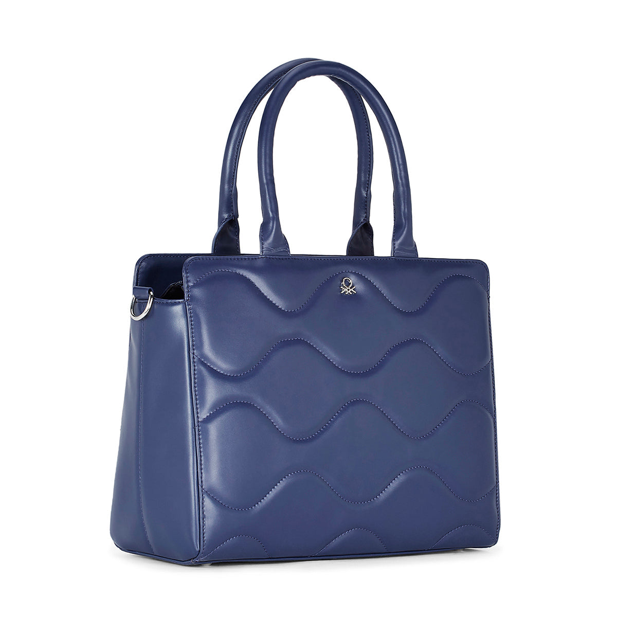 United Colors of Benetton Camilla Woman's PU Tote-Navy