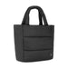 United Colors of Benetton Luna Woman's PU Puffer Tote-Black