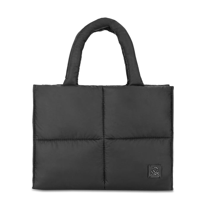 United Colors of Benetton Gemma Woman's PU Mini Tote-Black