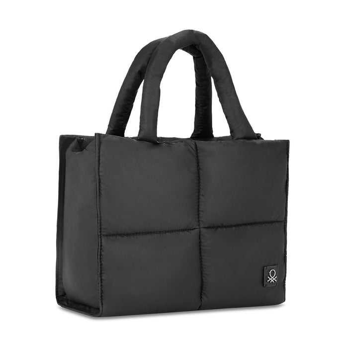 United Colors of Benetton Gemma Woman's PU Mini Tote-Black