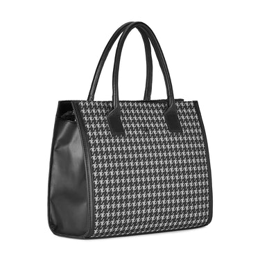 United Colors of Benetton Angelica Woman's PU Shopper Tote-Black