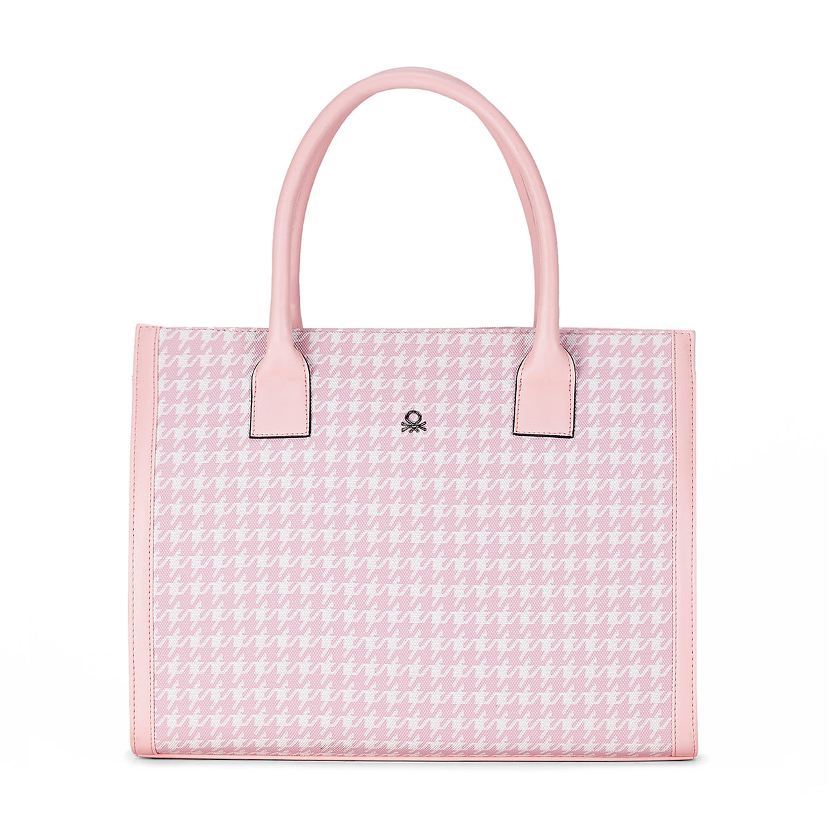 United Colors of Benetton Angelica Woman's PU Shopper Tote-pink