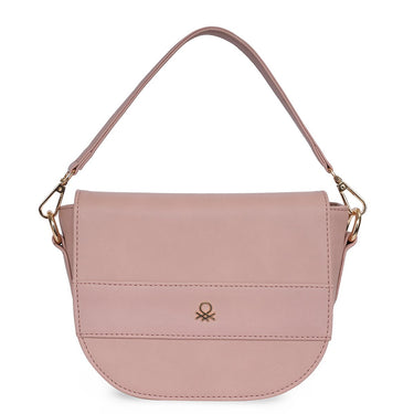 United Colors of Benetton Francesca Woman's PU Sling Black Lilac