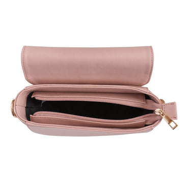 United Colors of Benetton Francesca Woman's PU Sling Black Lilac