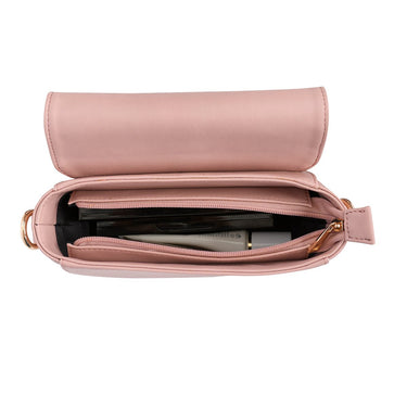 United Colors of Benetton Francesca Woman's PU Sling Black Lilac