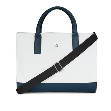 United Colors of Benetton Elisa Woman's PU Tote White